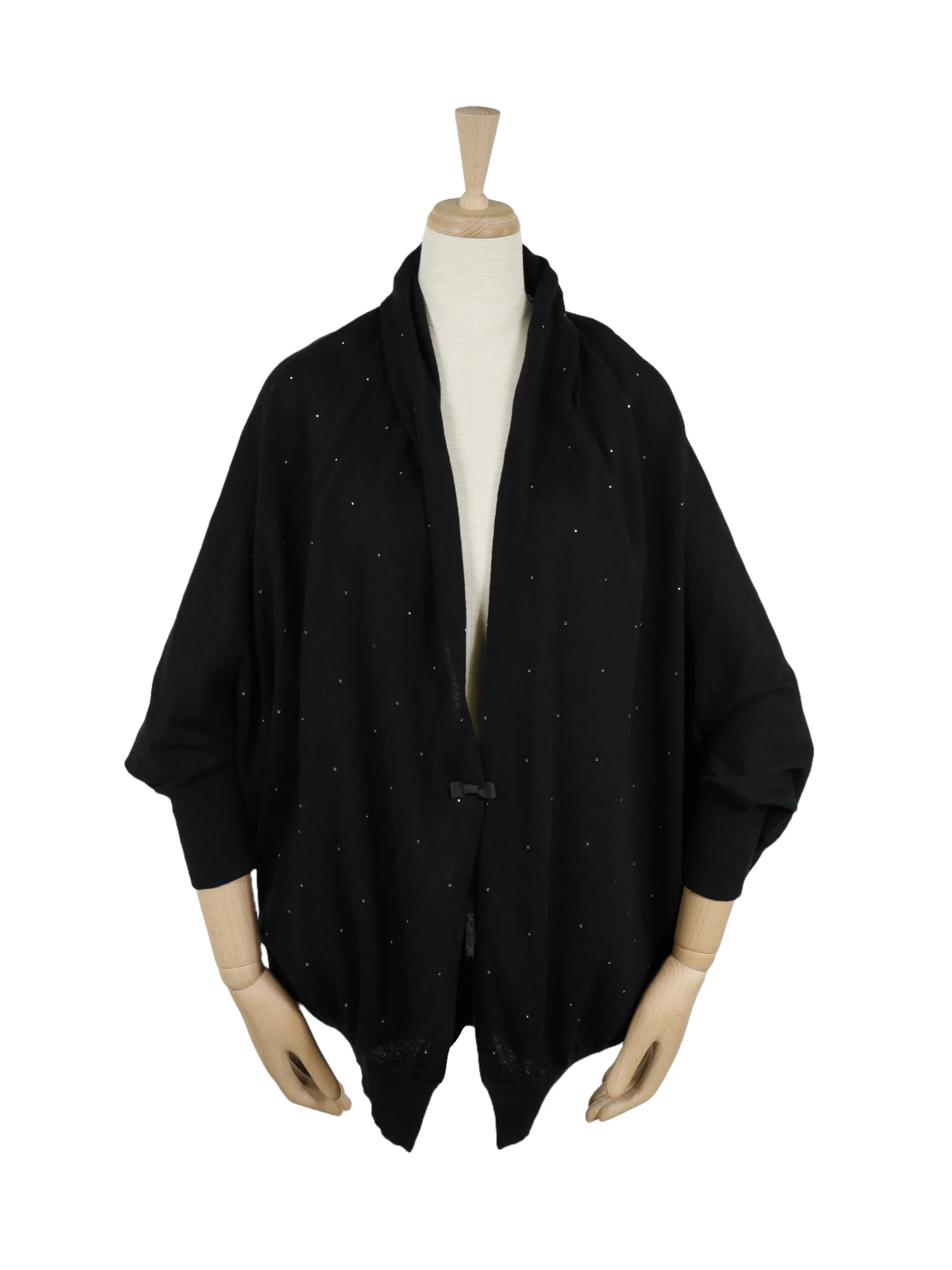 2026SS 新作】ビーズ編み込みカーディ / blancvert（ブランベール