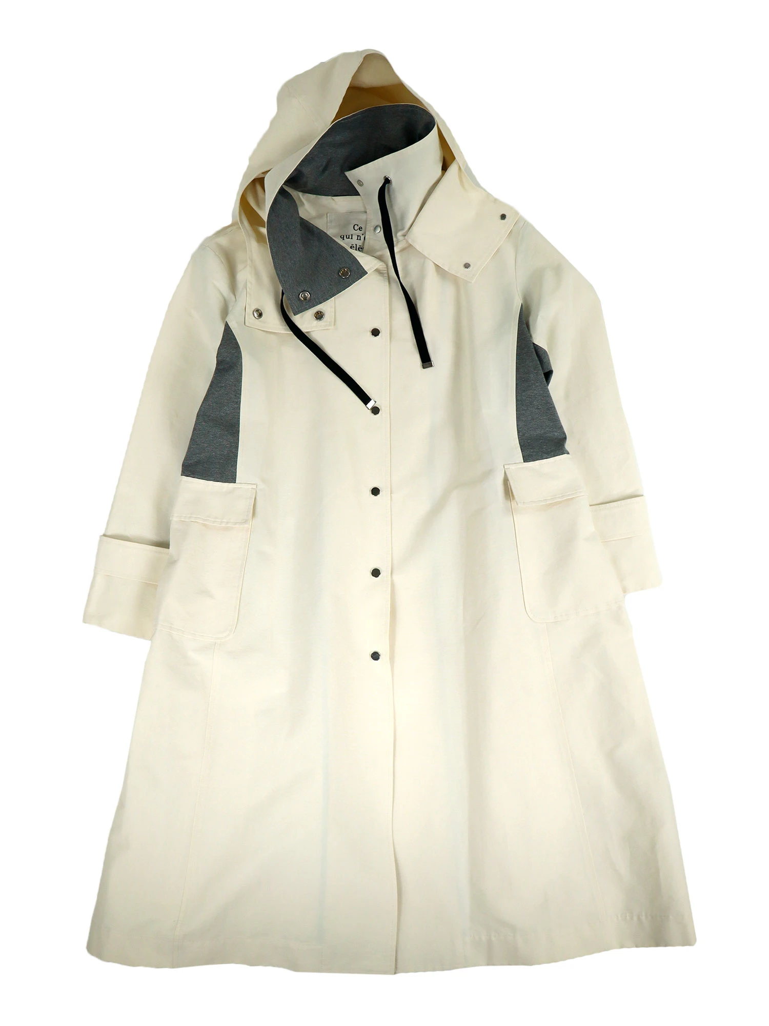 2026SS 新作】配色コート / blancvert（ブランベール）｜woollen