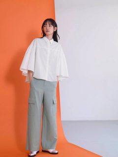 2026SS 新作】ポンチテーパードパンツ / blancvert（ブランベール