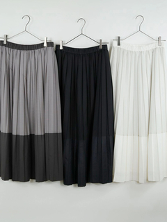 専用blancvert studio ウールン商会　スカート ブラック白　新品 blancvert(ブランベール) スカート通販｜woollen online store
