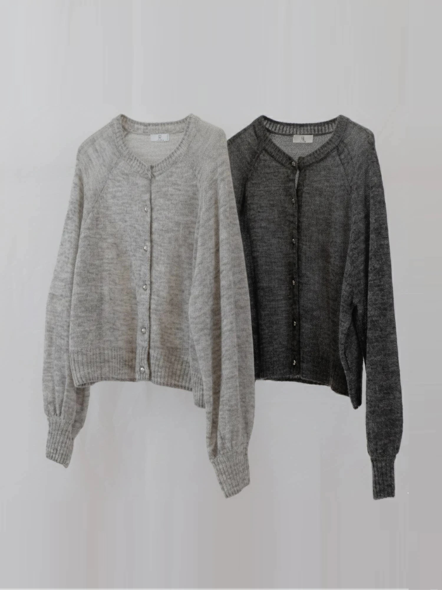 ラグランショートクルーカーディ / blancvert（ブランベール