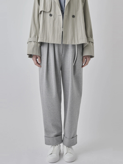 裾ダブル2WAYパンツ / blancvert（ブランベール）｜woollen online