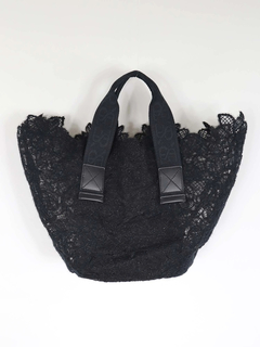 ERMANNO SCERVINO(エルマンノ　シェルビーノ) |【2025AW 新作】ロゴハンドル モヘアチュールレーストート