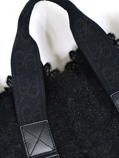 ERMANNO SCERVINO(エルマンノ　シェルビーノ) |【2025AW 新作】ロゴハンドル モヘアチュールレーストート