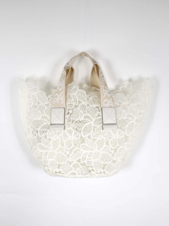 ERMANNO SCERVINO(エルマンノ　シェルビーノ) |【2025AW 新作】ロゴハンドル モヘアチュールレーストート