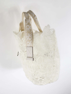 ERMANNO SCERVINO(エルマンノ　シェルビーノ) |【2025AW 新作】ロゴハンドル モヘアチュールレーストート