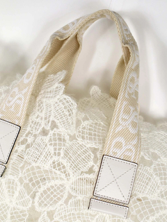 ERMANNO SCERVINO(エルマンノ　シェルビーノ) |【2025AW 新作】ロゴハンドル モヘアチュールレーストート