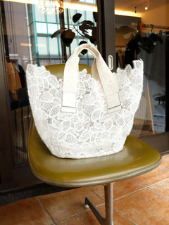 ERMANNO SCERVINO(エルマンノ　シェルビーノ) |【2025AW 新作】ロゴハンドル モヘアチュールレーストート