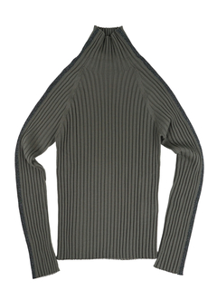 Lorena Antoniazzi(ロレーナ　アントニアッツィ) |【2025AW】サイドラメタートルリブニット