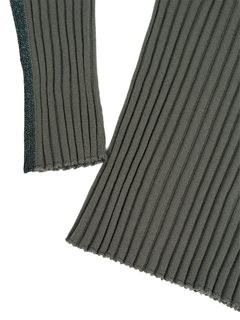 Lorena Antoniazzi(ロレーナ　アントニアッツィ) |【2025AW】サイドラメタートルリブニット